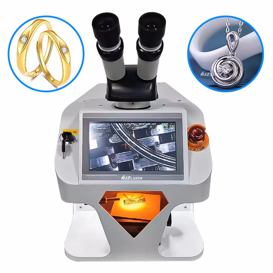 Portable Jewelry Laser Welder Micro Spot Welding for Dental Gold Silver Jewellery Chain Making Jewelry Repair Laser Welder Laser Welding Machine